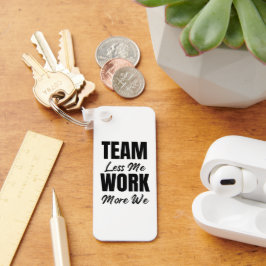 ロカスタマイズゴやる気を起こさせるTeamwork Business キーホルダー