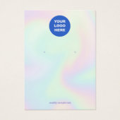 ロカスタマイズゴホログラフィ抽象芸術イヤリングの追加 (正面)