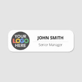 ロカスタマイズゴ従業員 – 磁気ピンまたは安全ピン 名札 (正面)