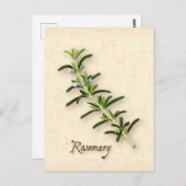 ロカスタマイズスメリーハーブハガキ ポストカード (正面/裏面)