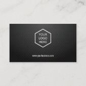 ロカスタムゴと文字の自動炭素 名刺 (裏面)