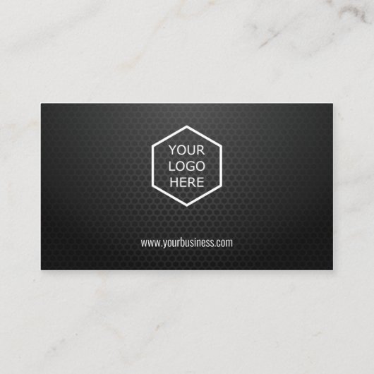 ロカスタムゴと文字の自動炭素 名刺 (裏面)