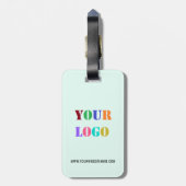 ロカスタムゴの販促パーソナライズされた事業  ラゲッジタグ (裏面縦)