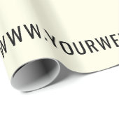 ロカスタムゴの販促パーソナライズされた事業 ラッピングペーパー (ロールコーナー)