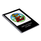 ロカスタムゴまたはフォトスパイラルパーソナライズされたノートブック ノートブック (右側)