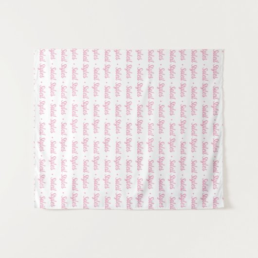 ロカスタムゴイベントの背景手順と繰り返し タペストリー (正面(横))