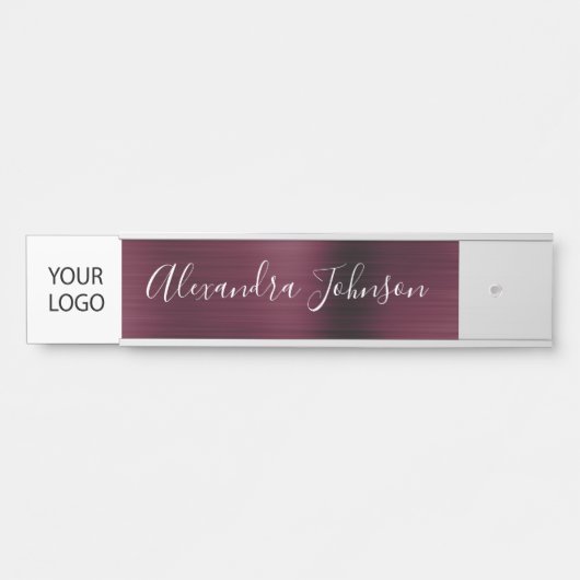 ロカスタムゴエグゼクティブブルゴーニュプロフェッショナル サインプレート (正面)