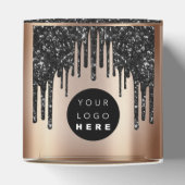 ロカスタムゴグリッターブラックドリップスブティックバラ金ゴールド フェイバーボックス (上部)