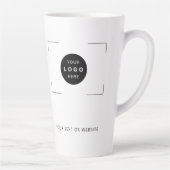 ロカスタムゴシンプルビジネス企業のブランディング カフェラテマグ (右)