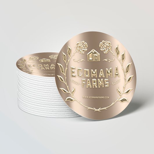 ロカスタムゴバラドリップステスターのサンプル包装 ラウンドシール