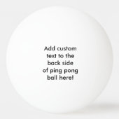ロカスタムゴピンポンボール、最小数量なし 卓球ボール (裏面)