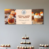 ロカスタムゴベーカリーカップケーキパティシシェフビジネス 横断幕