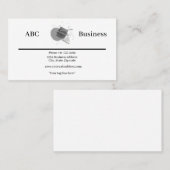 ロカスタムゴ付きシンプルデザイン 名刺 (正面/裏面)