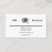 ロカスタムゴ付きシンプルデザイン 名刺 (正面)