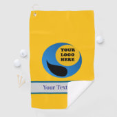 ロカスタムゴ付きパーソナライズされたゴルフタオル ゴルフタオル (インサイチュ)