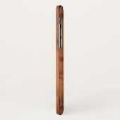 ロカスタムゴ茶色の木 Case-Mate iPhoneケース (裏面/左)