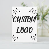 ロカスタムゴ サンキューカード (スタンド正面)