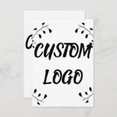 ロカスタムゴ サンキューカード (正面/裏面)