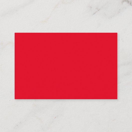 ロカスタムゴ&モダン赤の名刺 名刺 (裏面)