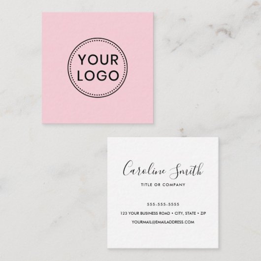 ロカスタムゴ,任意の色,正方形の名刺 スクエア名刺 (正面/裏面)