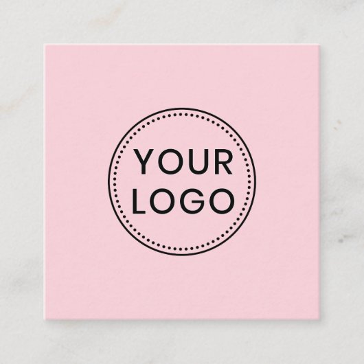 ロカスタムゴ,任意の色,正方形の名刺 スクエア名刺 (正面)