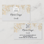 ロカスタムゴQRコードソファセラピストブロガー 名刺 (正面/裏面)