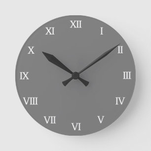 ロカスタムーマ数字 ラウンド壁時計