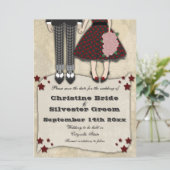 ロカビリーの結婚式、6.5x8.75は日付を救います セーブザデート (スタンド正面)