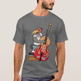 ロカビリーの鳥 Tシャツ