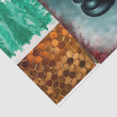 ロカビリークリスマスガールデクページ紙 薄葉紙 (詳細)