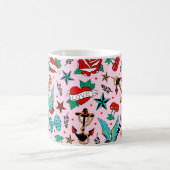 ロカビリーセラミックマググ コーヒーマグカップ (中央)