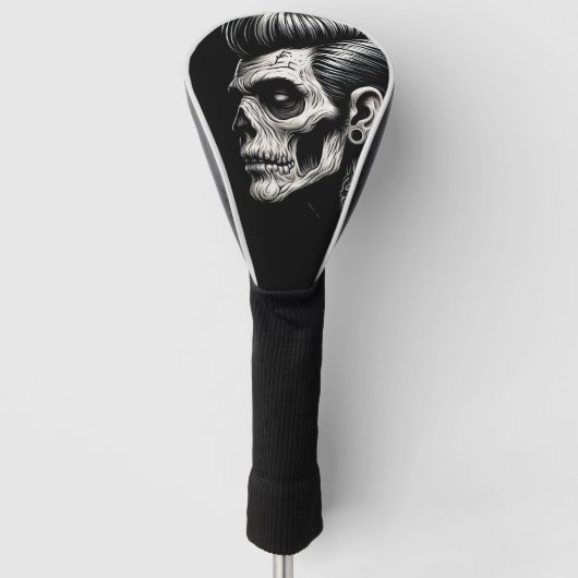ロカビリーゾンビビビベス ゴルフヘッドカバー (正面)