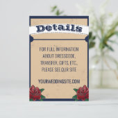 ロカビリータトゥー結婚ゴシック エンクロージャーカード (スタンド正面)