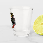 ロカビリーデザインショットガラス ショットグラス (右)