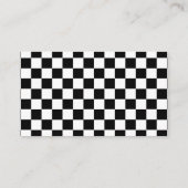 ロカビリーハート結婚バラ座席表 プレイスカード (裏面)