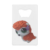 ロカビリーヘッジホッグボトルオープナー クレジットカード栓抜き (正面)