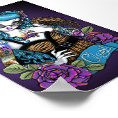 ロカビリーベビータトゥーエンジェルポスター ポスター (角)