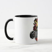 ロカビリーラットロッドコーヒー マグカップ (左)