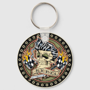 ロカビリー反逆のKeychain キーホルダー