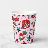 ロカビリー紙カップ 紙コップ (右)