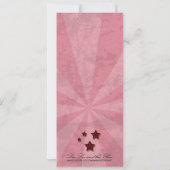 ロカビリー結婚の場合、4x9.25で日付を保存 セーブザデート (裏面)