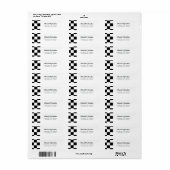 ロカビリー結婚の ラベル (フルシート)