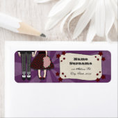 ロカビリー結婚ズ、住所 シール (インサイチュ)