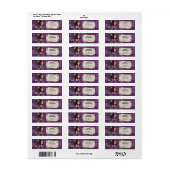 ロカビリー結婚ズ、住所 シール (フルシート)