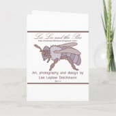 ロカビリー結婚ズ、招待 招待状 (裏面)