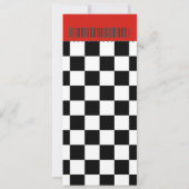 ロカビリー結婚チケット 招待状 (裏面)