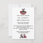 ロカビリー・ハウ・ダウン・パーティ 招待状 (裏面)