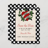 ロカビリー Save the Date セーブザデート (正面/裏面)