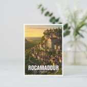 ロカマドゥールフランス旅行 ポストカード (スタンド正面)