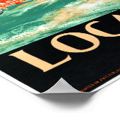 ロカルノスイスのヴィンテージのポスターを復元 ポスター (角)